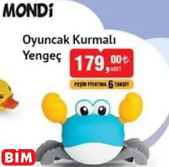 OYUNCAK KURMALI YENGEÇ